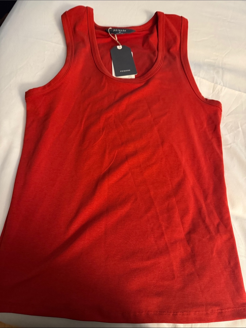 Primark Women's Red Tank Top